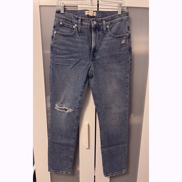 Madewell The Mid-Rise Perfect Vintage Jean in Knowland Wash Size 27 Mom Jeans - Picture 3 of 13